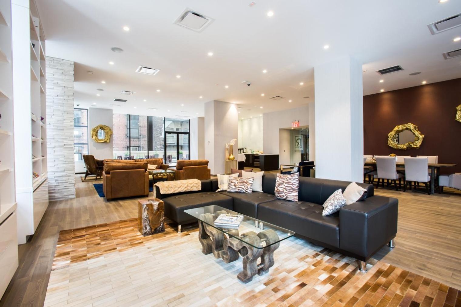 Apartment Midtown 1br W Doorman Gym Nr Times Square Nyc-1208 *
